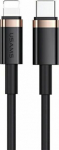 Cable USB Usams USB-C - Lightning 1.2 m Czarny (SJ484USB01)