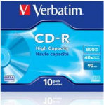 Verbatim CD-R 40x 80MB 10P JC Extra Protection 43428