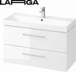 Cersanit S932-076 cabinets. Larga pod 100 White Zmont// CES.LARGA-PODUM-100-BI-ZMONT