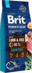 BRIT Premium by Nature Adult Sensitive Lamb and Rice - dry dog food - 8 kg