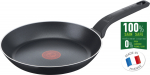 TEFAL Easy Cook & Clean B55504 Pan 24cm, B55504, Rund, all-purpose pan, Schwarz, Titan, Aluminium, Thermo-point