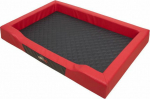 Hobbydog Den Deluxe - Red and black XXL
