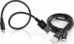 Verbatim micro USB -> USB B 1x 100cm, 1x 30cm schwarz