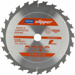 Norton Clipper NORTON CIRCULAR SAW 305mm x 30mm x 24z WOOD I COMPOSITES ATB (3.2 / 2.2) N70184608071