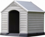 Curver Dog House gray doghouse, 95 x 99 x 99 cm