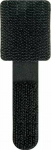 Schwaiger Klett-Wandclip 90 x 12 x 2mm Schwarz 10St&uuml;ck