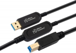 MicroConnect Premium Optic USB cable 3.2, Gen 2 A-B 10m