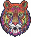 PuzzleOK Puzzle Wood eko 66 The majestic tiger A4