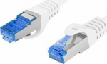 Lanberg PATCHCORD KAT.6A S/FTP LSZH CCA 0.25M BIAŁY FLUKE PASSED LANBERG
