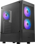 GAMDIAS Talos E3 Mesh GAMING Miditower Black retail - Midi/Minitower - ATX