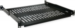 VALUE Rack - Regal - fest, 485 x 400 mm - Schwarz - 1U - 48.3 cm (19")