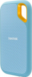 SanDisk Extreme Portable V2 - SSD - encrypted - 2 TB - extern (portable) - USB 3.2 Gen 2 (USB-C Contact) - 256 bit AES - sky blue