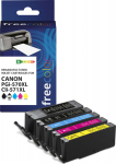 Freecolor Patrone Canon PGI-570XL black + CLI-571XL BK/C/M/Y remanufactured