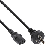 InLine 35er B-Pack Netzkabel - Power plug China / Kaltger&auml;te ST C13 - 1.8m