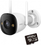 Camera IP Imou bullet 3 5MP Wi-Fi IR30 z memory card 64GB