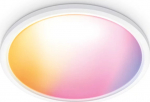 WiZ SuperSlim kattovalaisin, py&ouml;re&auml;, white, WiFi, 32 W, RGB, 2200-6500 K, 3750 lm