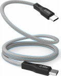 Kaabel SBS Magnetic USB-C/USB-C, 60W, 1m, Gray