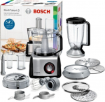 Bosch Group Bosch MultiTalent 8 MC812M865 Kitchen machine 3.9liter 1250W Brushed stainless steel/sort