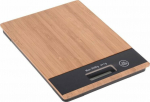 Excellent Houseware kitchen scale Electronic flat bamboo kitchen scale 5kg universal