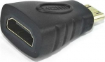 Adapter AV Qoltec HDMI Mini - HDMI czarny (50523)