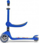 Milly Mally Fuzzy Classic Scooter Blue (Ż-MIL-HU-20-62)