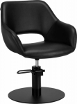 Activeshop Gabbiano Sevilla hairdressing chair black