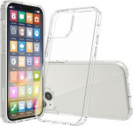 Screenor Bumper - Back cover for mobile phone - thermoplastic polyurethane (TPU), acrylic - transparent - for Apple iPhone 16