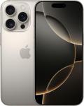 Apple iPhone 16 Pro - 5G Smartphone - Dual-SIM / Internal memory 256 GB - OLED display - 6.3" - 2622 x 1206 Pixel (120 Hz)