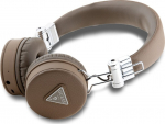 Guess PU Grained Triangle Logo ENC Wireless Headphones
