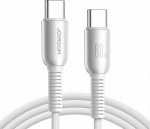 Kabel USB Joyroom USB-C - USB-C 1.2 m Szary (JYR1126)