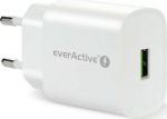 everActive Charger 1X USB 18W QC3.0 White