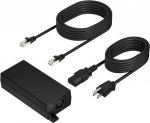 HP Poly PoE++ 65W 2.5G Adapter with 3.66m CAT6A Cable and Power Cord EMEA INTL English Loc Euro plug