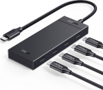 Ugreen Hub USB-C to USB-C 3.2 4-Ports 30cm, Black