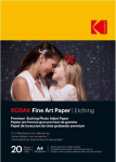 Kodak Fine Art Paper Etching A4 210 x 297 mm x 20 Sheets