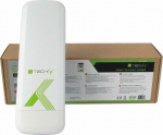 Access Point Techly I-WL-CPE880 AP WLAN 300 Mbit/s White Service PoE