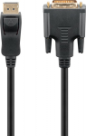 Wentronic Goobay DisplayPort > DVI-D 1.2 1m Black