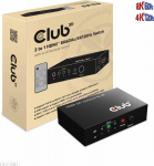 Club3D HDMI Switchbox 3 inputs -> 1 Ausgang 8K60Hz UHD retail
