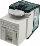 Alantec Module keystone RJ45 toolless UTP kat.6A PLUS - quality control (USA) - INCREASED TRANSMISSION PARAMETERS (MB007-1)