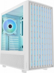 Modecom Breeze ARGB Flow white - Midi Tower | White | no power supply |USB-Cx 1, USB 3.0 x 2| 418x 230 x 456 mm | z glass |