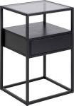 Nightstand RANDOLF 40x35xH60cm, black