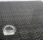 Table WICKER 73x73xH71cm, dark brown