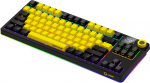 LORGAR KBP70TKLW, Wireless TKL Mechanical Gaming Keyboard Pro Black/Yellow