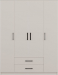 TOP E SHOP ROMANA wardrobe 160x205 Cashmere without mirror