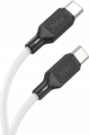 Kabel USB Hoco USB-C - USB-C 1 m White