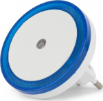 Entac Night light 0.5W Circle CW Blue twilight sensor