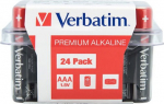 Verbatim Batteries AAA / LR03 1.5V 24-pack 49504