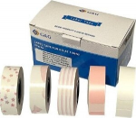 G&G Label roll 5er Set with various Muster 15x50mm
