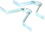 Metal Mounting Bracket for Mast 15 cm 2-pack
