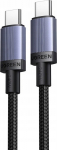 Kabel USB Ugreen USB-C - USB-C 1 m Black and gray (6941876269075)