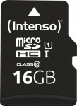 MEMORY MICRO SDHC 16GB UHS-I/W/ADAPTER 3423470 INTENSO